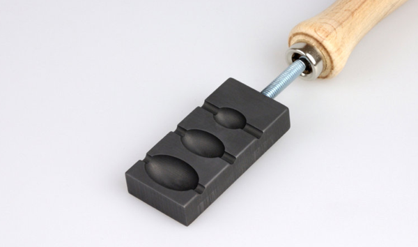 Moule graphite pour perles olive 15, 20, 25mm